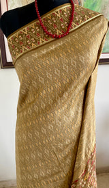 SARASVANI – EARTHY PATOLA WITH RICH MOTIF PLAY AND CONTRAST