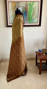 SARASVANI – EARTHY PATOLA WITH RICH MOTIF PLAY AND CONTRAST