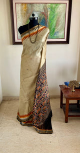 CHITRASHI – CLASSIC SAMBALPURI WITH RUDRAKSHA TEMPLE FRAMING
