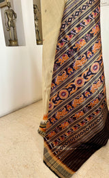CHITRASHI – CLASSIC SAMBALPURI WITH RUDRAKSHA TEMPLE FRAMING