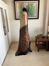 CHITRASHI – CLASSIC SAMBALPURI WITH RUDRAKSHA TEMPLE FRAMING