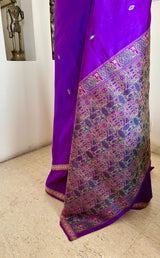 CHITRAYEE – REGAL COIMBATORE SILK WITH UNUSUAL COLOUR PLAY