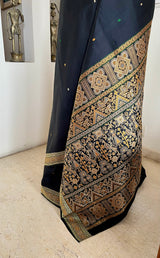 MEHERNAZ — TIMELESS BLACK BANARASI WITH WOVEN ELEGANCE