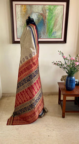 RITUPAMA - INTRICATE BOMKAI WITH ARTISTIC AANCHAL DETAILS