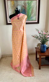 NIBIRITA – PASTEL ASSAM SILK WITH SOFT FLORAL ELEGANCE