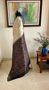 SUBHASHREE - TRADITIONAL KHANDUA WITH INTRICATE BANDHA WEAVE