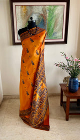 LABONNI - KRISHNA TALES WOVEN IN BALUCHARI ART