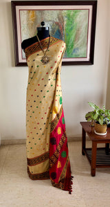 KETEKI — ASSAM SILK FRAMED IN FLORALS AND VIVID COLOUR