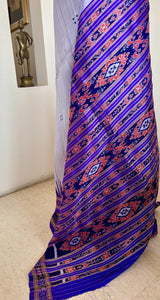 GITASMITA — KHANDUA SILK IN SOFT MAUVE AND PURPLE