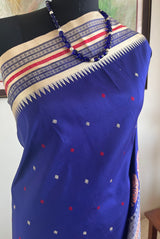PALLABEE- VIBRANT BOMKAI WITH STUNNING MOTIF RICH AANCHAL