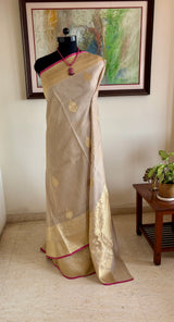 AAFIYA — GREYISH BEIGE MEETS GOLD IN QUIET ELEGANCE
