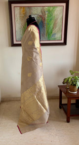 AAFIYA — GREYISH BEIGE MEETS GOLD IN QUIET ELEGANCE