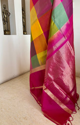 RITHU — A COLOUR-POP KANJIVARAM SILK FOR THE FESTIVE SEASON