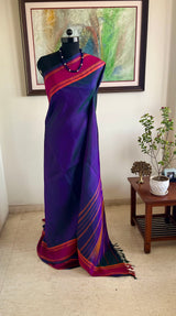 SRAVANI - SHOT KANJIVARAM SILK IN VIBRANT CONTRASTS