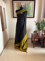 ANAKA - STRIKING KORVAI KANJIVARAM IN BOLD CONTRASTS