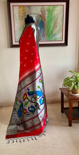 RAJASI — A TRIPLE MUNIYA PAITHANI OF RARE GRANDEUR