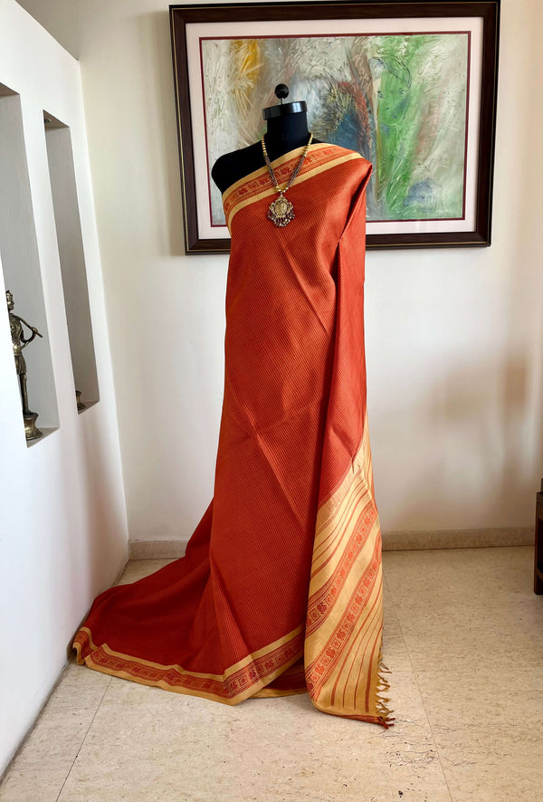 VENMATHI – KORVAI KATTAM WITH BHENDU AANCHAL ELEGANCE