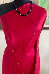 KAVINYA — CLASSIC KANJIVARAM WITH FLORAL ZARI AANCHAL