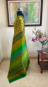 REWANTI – A DREAMY PRINTED SILK DRAPE WITH EFFORTLESS ELEGANCE.