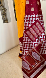 SAMPURNA - UNIQUE BOMKAI WITH PASAPALLI WOVEN DETAILS
