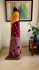 SAMPURNA - UNIQUE BOMKAI WITH PASAPALLI WOVEN DETAILS