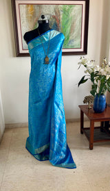 BHUVIKA – BANARASI SILK WITH SUBTLE FLORAL WEAVES