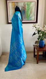 BHUVIKA – BANARASI SILK WITH SUBTLE FLORAL WEAVES