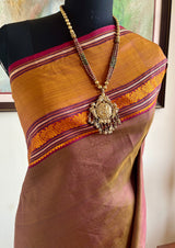 ISHANIYA – KANJIVARAM SILK WITH PEACOCK AND ELEPHANT MOTIFS
