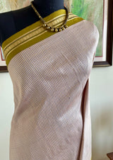 PRIYASHREE — CONTEMPORARY KATTAM KANJIVARAM IN AN UNUSUAL PALETTE