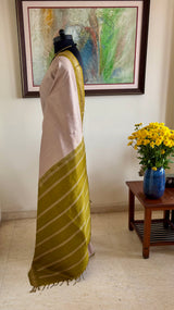 PRIYASHREE — CONTEMPORARY KATTAM KANJIVARAM IN AN UNUSUAL PALETTE