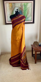 NIRVISHA – KORVAI KANJIVARAM SILK IN TIMELESS CONTRASTS