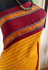 NIRVISHA – KORVAI KANJIVARAM SILK IN TIMELESS CONTRASTS