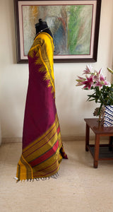 MRINALITA – A KANJIVARAM WITH UNUSUAL COLOURS AND TRADITIONAL DETAILING