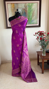 MANJULIKA — A BALUCHARI WOVEN WITH STORIES AND STRIKING COLOUR