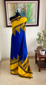 HIMAJA – REGAL KANJIVARAM WITH PEACOCK AND FISH MOTIFS