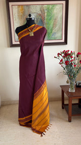 TRINETRA – A CLASSIC KANJIVARAM SILK WITH CHECKS AND PEACOCK MOTIFS