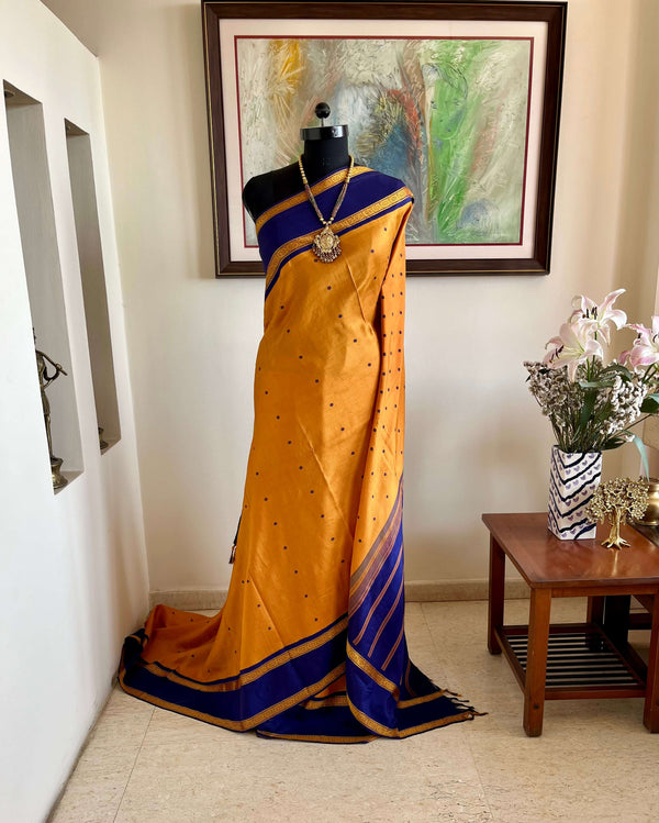 SHRIVALI – KORVAI KANJIVARAM WITH BHENDU STRIPE AANCHAL