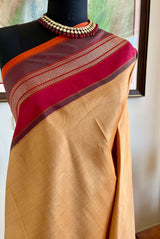 VAYUJA – KORVAI KANJIVARAM WITH PETNI AANCHAL ELEGANCE