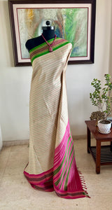 BRINDHA – TWO IN ONE KORVAI VELDHARI KANJIVARAM SILK