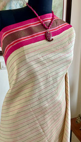 BRINDHA – TWO IN ONE KORVAI VELDHARI KANJIVARAM SILK