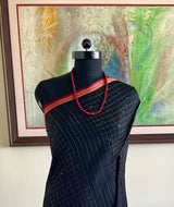 BIHITA – BLACK CHECKS WITH VIBRANT CONTRASTS
