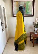 PRASUNA – YELLOW KORVAI KANJIVARAM WITH THZAMPU AANCHAL