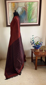 DHARIJA – A VINTAGE KANJIVARAM WITH EXQUISITE FLORAL AND GEOMETRIC WEAVING