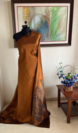 AMIRA – A VINTAGE FENKWA BANARASI WITH EXQUISITE WOVEN DETAILS