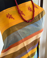AHRINI – CONTEMPORARY KANJIVARAM SILK IN VIBRANT STRIPES