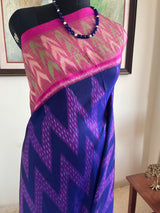 UJALA – CONTEMPORARY PATOLA WITH VIBRANT IKKAT DETAILS