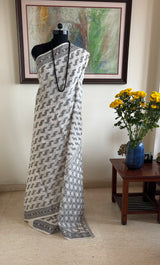 SOHAGIKA – A PURE COTTON CUTWORK JAMDANI WITH EXQUISITE FLORAL WEAVING
