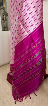 UJALA – CONTEMPORARY PATOLA WITH VIBRANT IKKAT DETAILS
