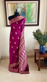 USHOSHI – MAGENTA BALUCHARI WITH MUSICAL NARRATIVE MOTIFS