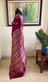 USHOSHI – MAGENTA BALUCHARI WITH MUSICAL NARRATIVE MOTIFS